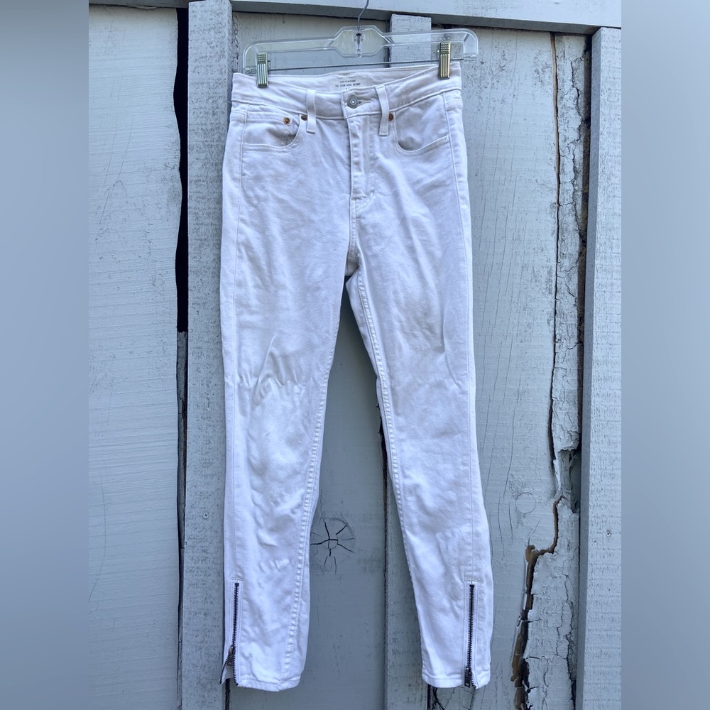 Levi's Altered 721 High-rise Zip Skinny Jean